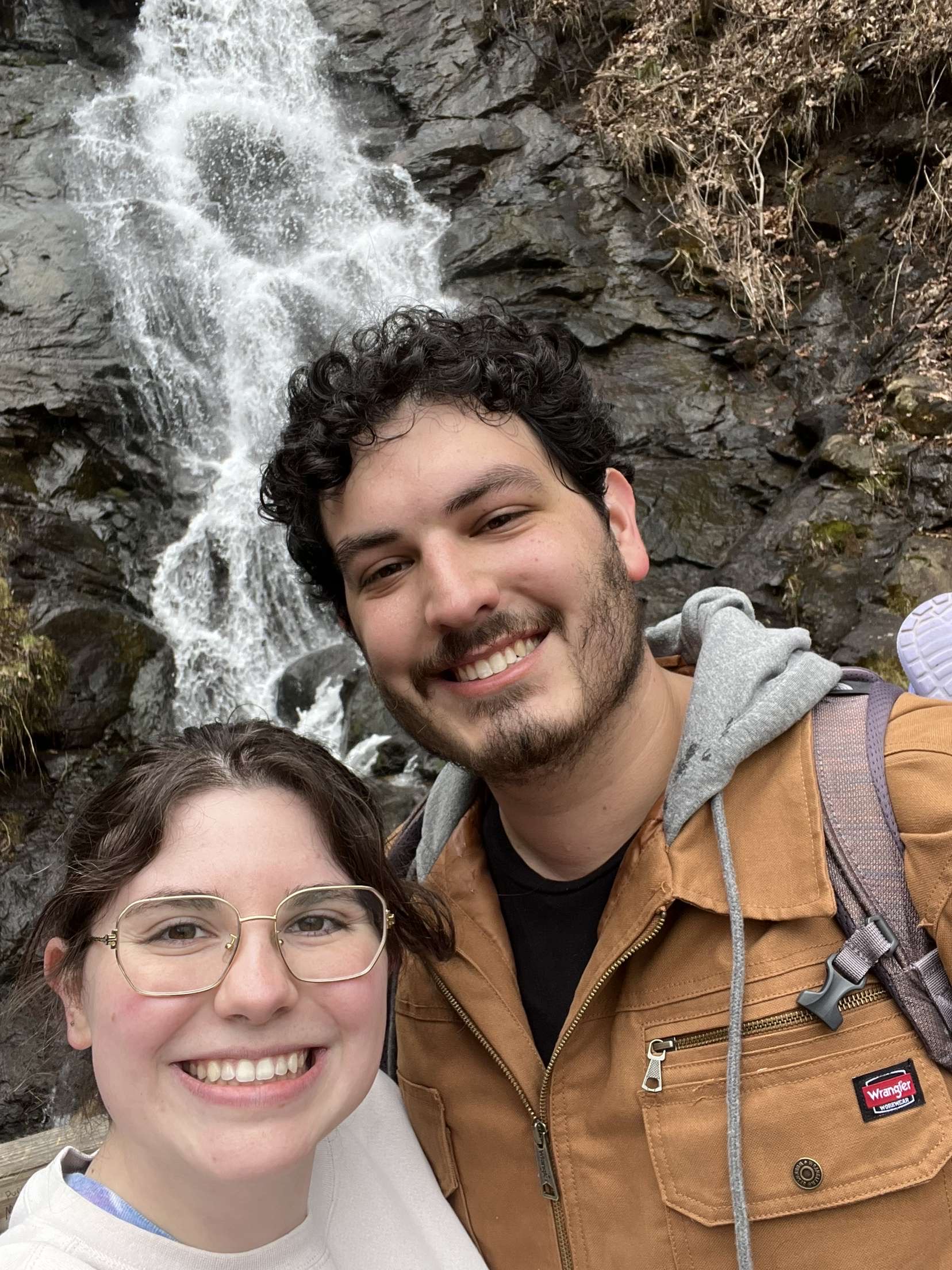 Waterfall Selfie with Ky